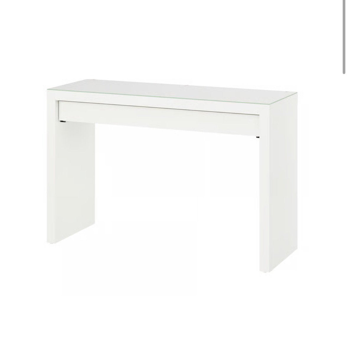 Kaptafel MALM, Huis en Inrichting, Tafels | Kaptafels, Ophalen, Zo goed als nieuw, 50 tot 100 cm, Minder dan 100 cm