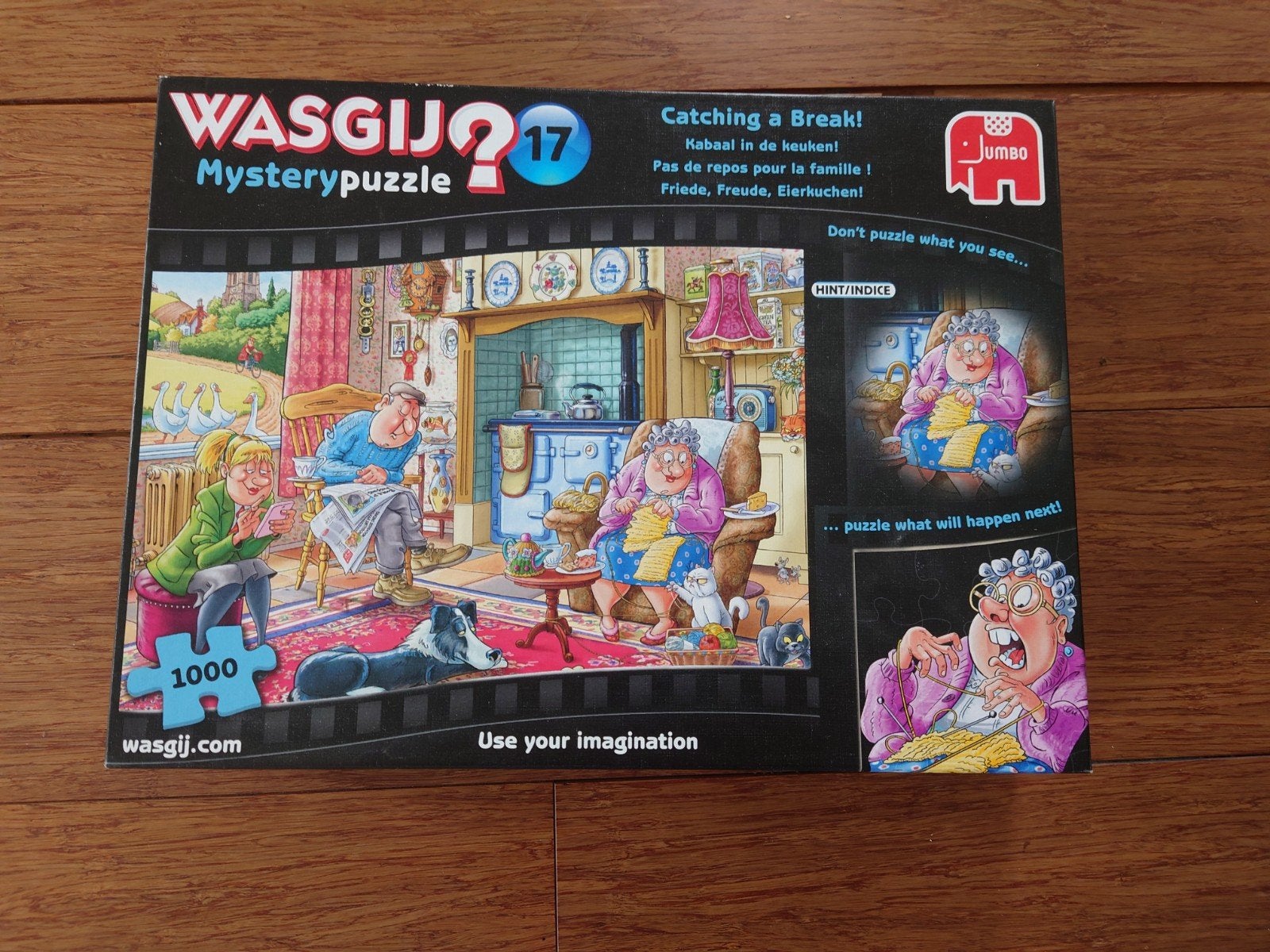 Wasgij Mystery puzzle 1000 stukjes, Ophalen, 500 t/m 1500 stukjes, Zo goed als nieuw