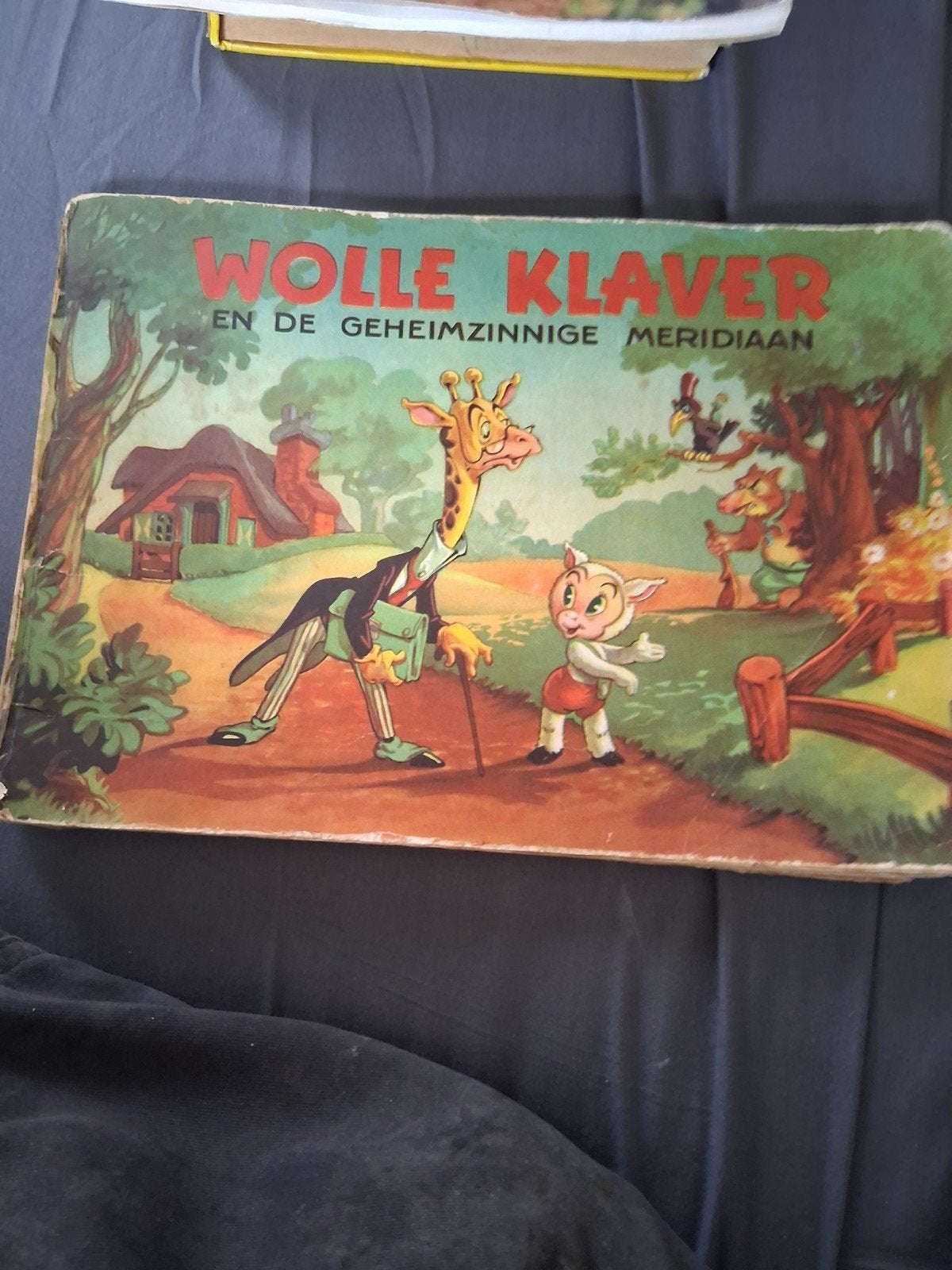 Wolleklaver en de geheimzinnige meridiaan  Vintage kinderboe, Ophalen of Verzenden, Gelezen, Onbekend, Sprookjes