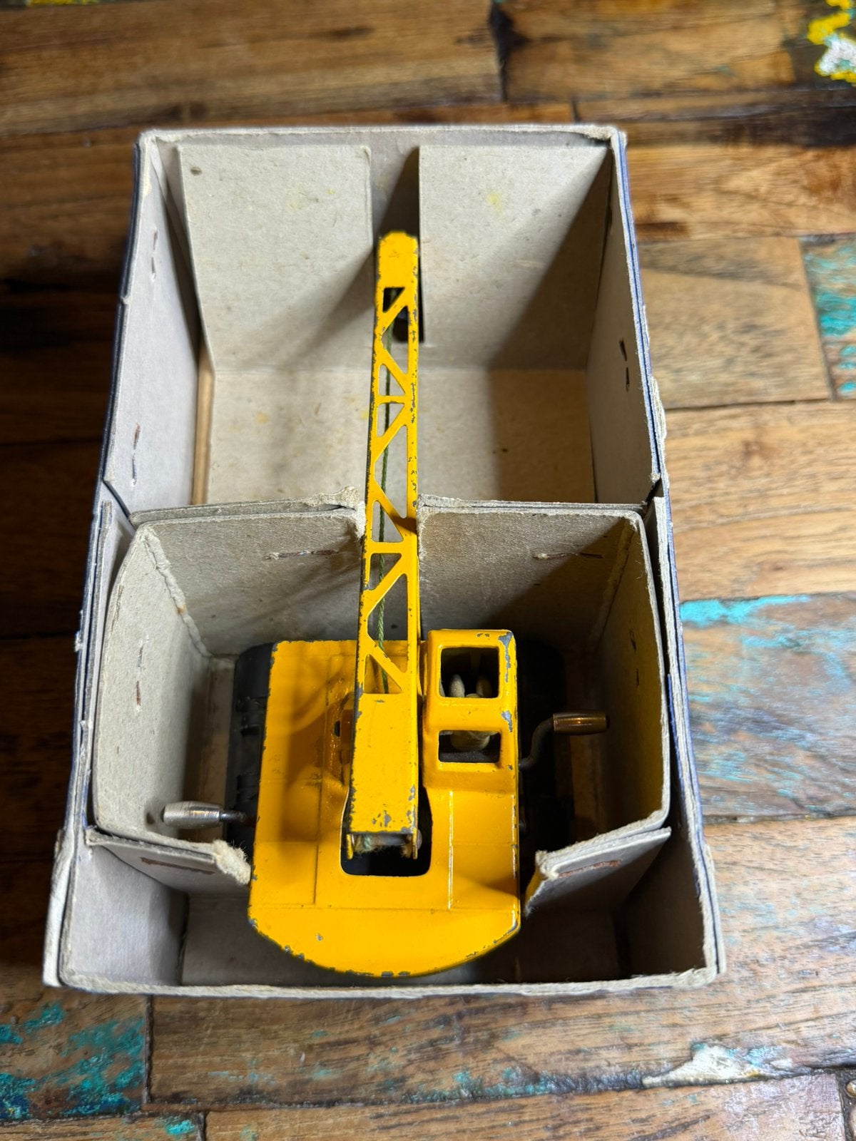 Dinky Supertoys 971 Coles Mobile Crane – compleet met doos, Ophalen of Verzenden, Gebruikt, Tractor of Landbouw, Dinky Toys