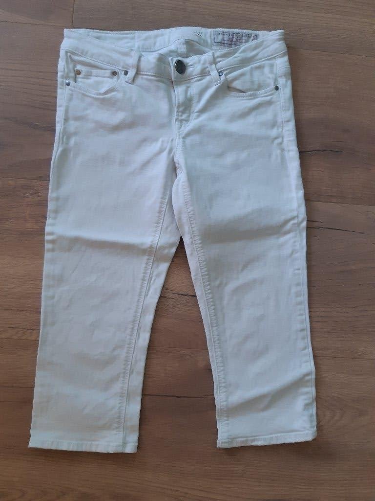Esprit capri broek, Ophalen, Wit, Zo goed als nieuw, Driekwart