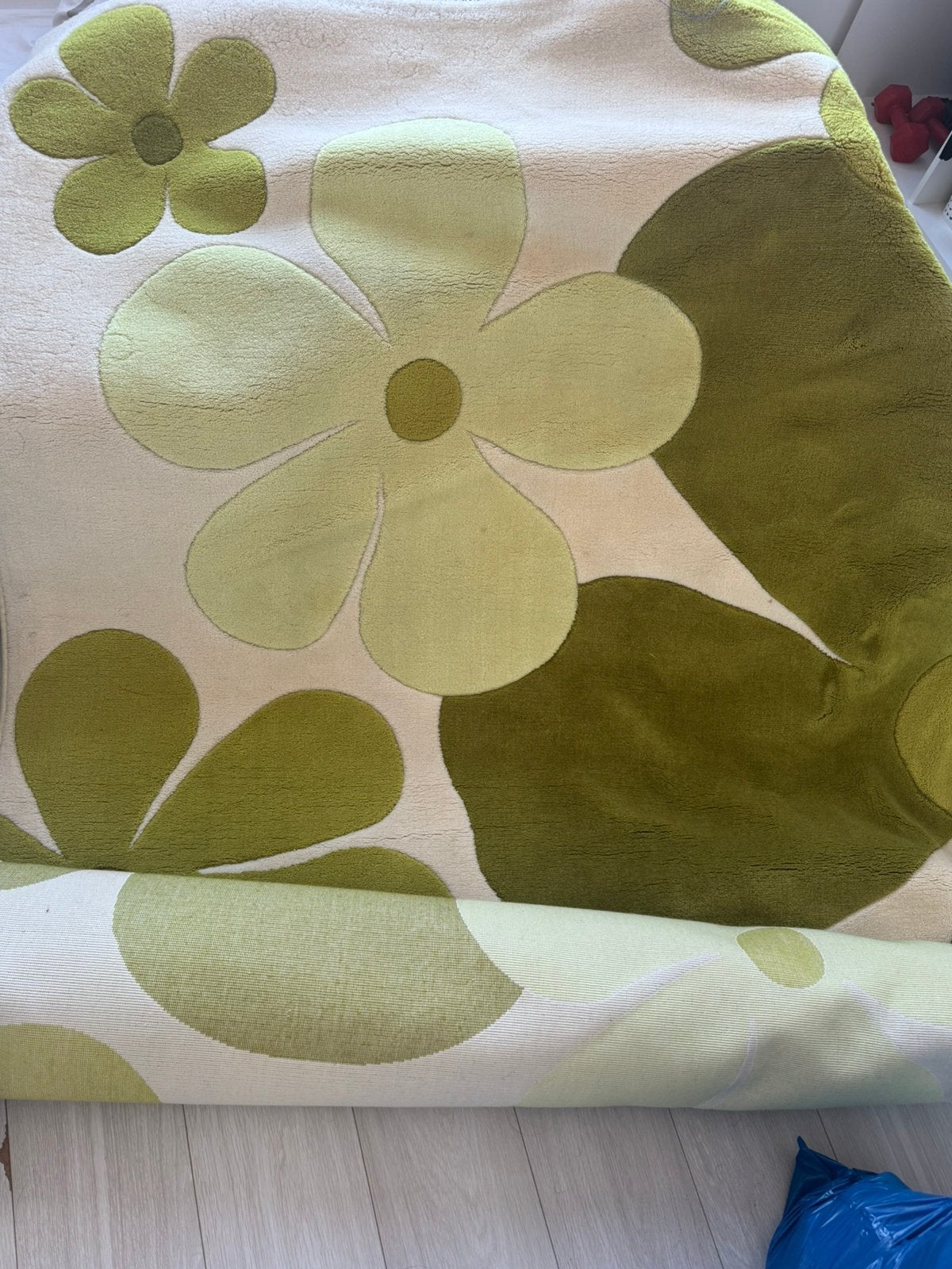 helemaal goed in staat beige vloerkleed, Ophalen, Beige, 200 cm of meer, Zo goed als nieuw