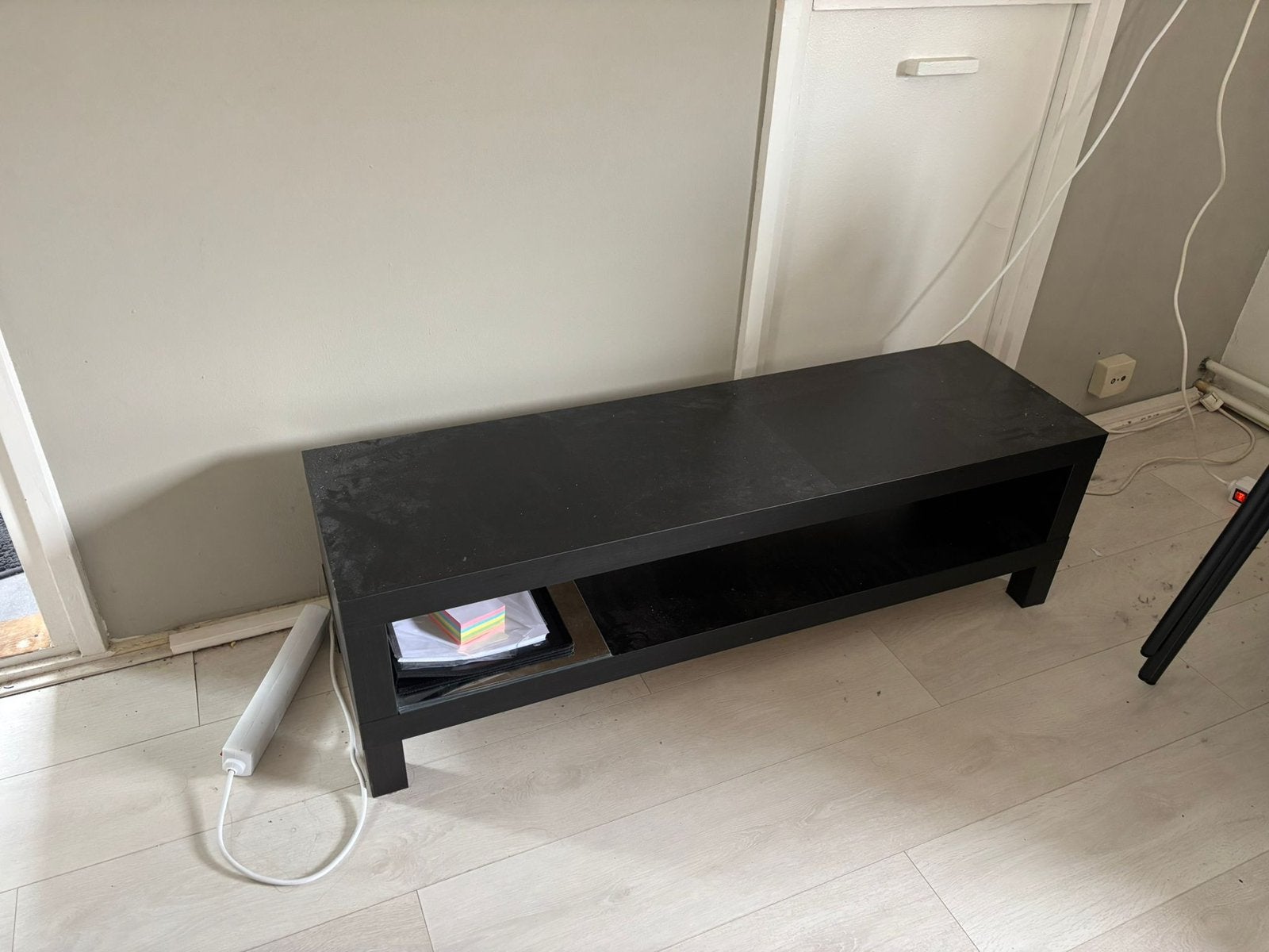 Ikea tv stand and cart for glassware/ bar, Ophalen, Zo goed als nieuw, 25 tot 50 cm, Minder dan 100 cm