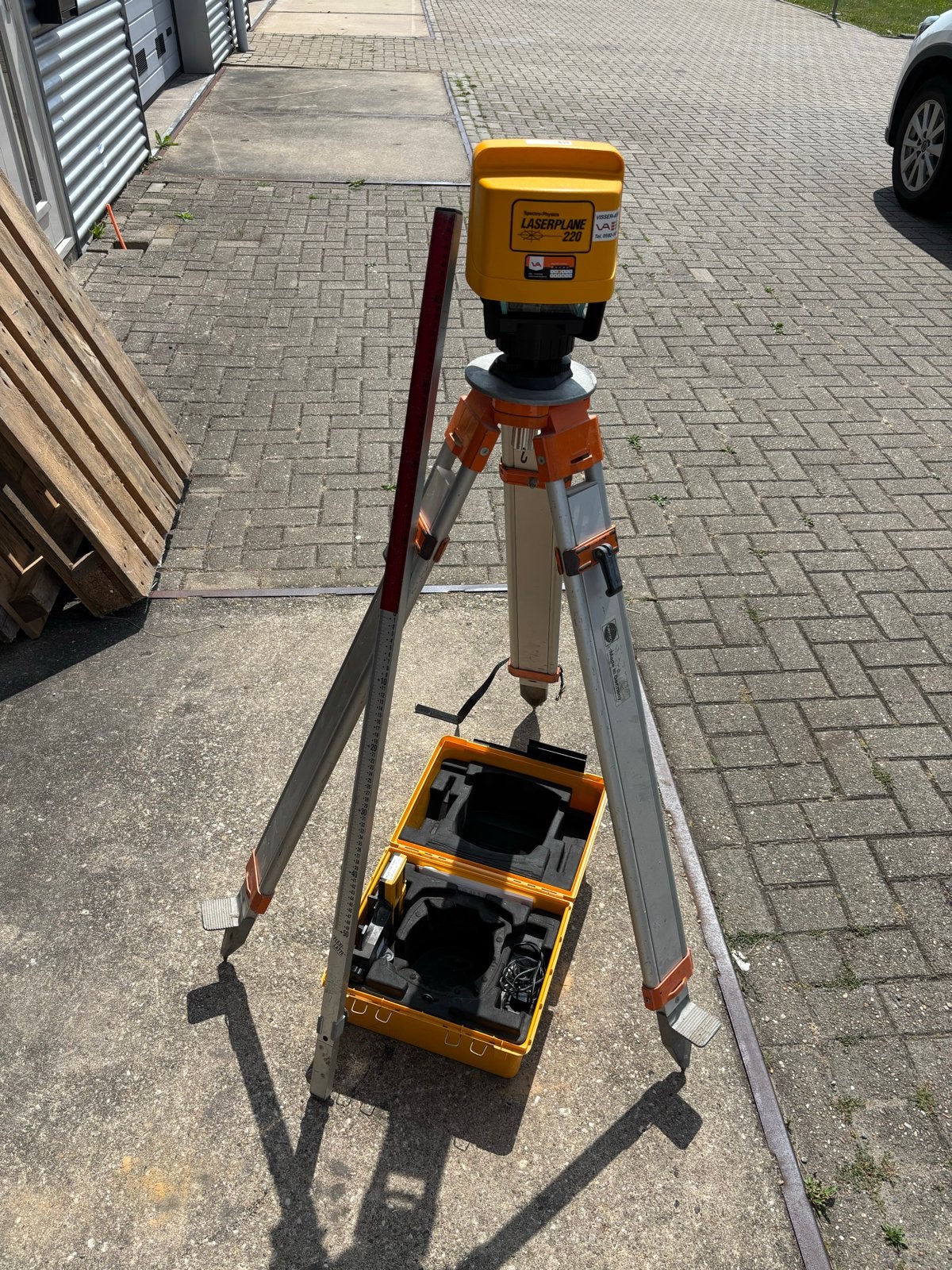 Spectra-Physics Laserplane 220 Bouwlaser met Statief en Koff, Ophalen, Gebruikt, Overige meters