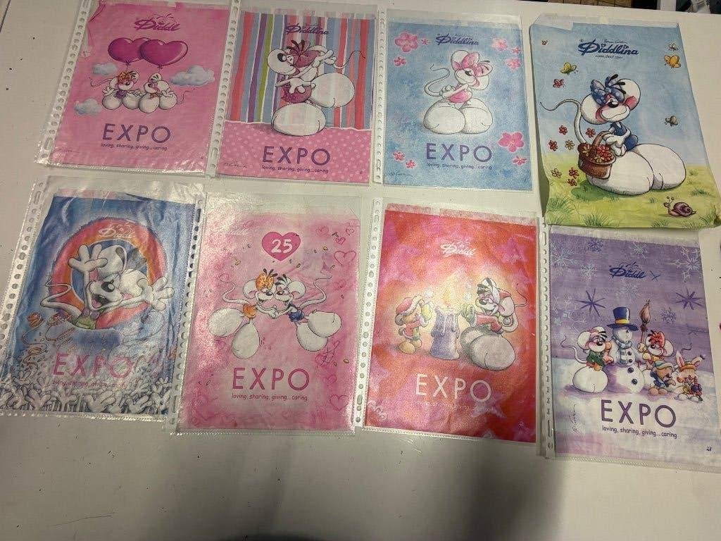 Diddl tasjes, Ophalen of Verzenden, Diddl, Zo goed als nieuw, Papier, Kaart of Schrift