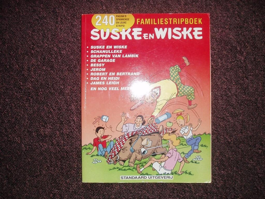 Suske en Wiske Familiestripboek 1989, Boeken, Stripboeken, Eén stripboek, Ophalen of Verzenden, Gelezen