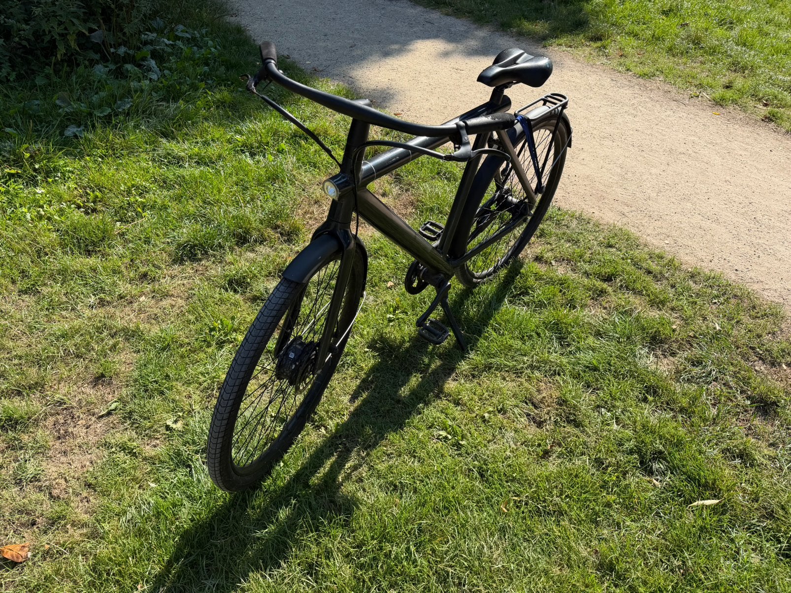 Vanmoof S2 met baggagedrager in goede staat, 59 cm of meer, Ophalen of Verzenden, Gebruikt, Vanmoof