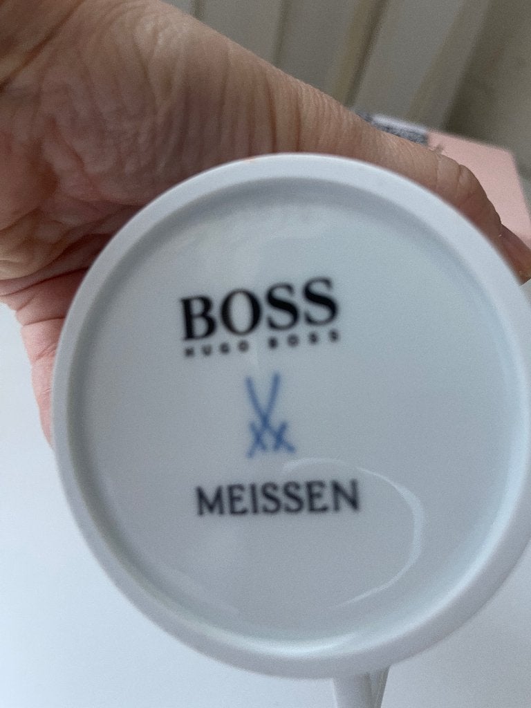 Hugo Boss Meissen beker, Overige typen, Nieuw, Ophalen of Verzenden, Overige stijlen