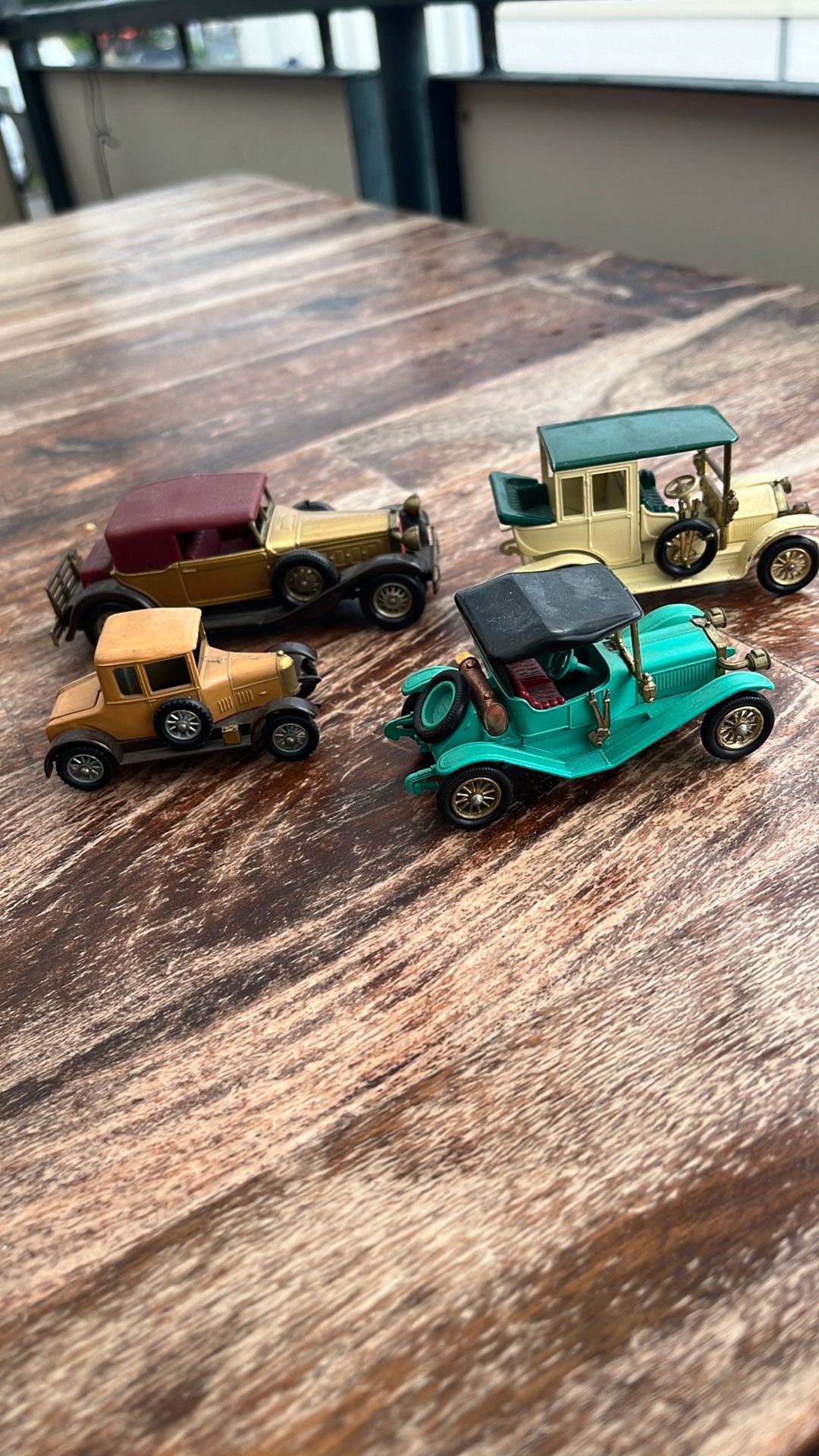 Lesney (4x), Ophalen of Verzenden, Gebruikt, Auto, Matchbox