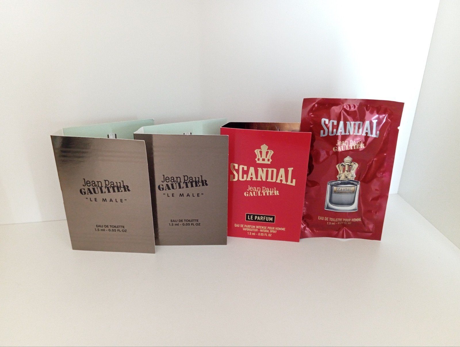 Nieuw 4x Jean Paul Gaultier Heren Parfum samples, Ophalen of Verzenden, Nieuw