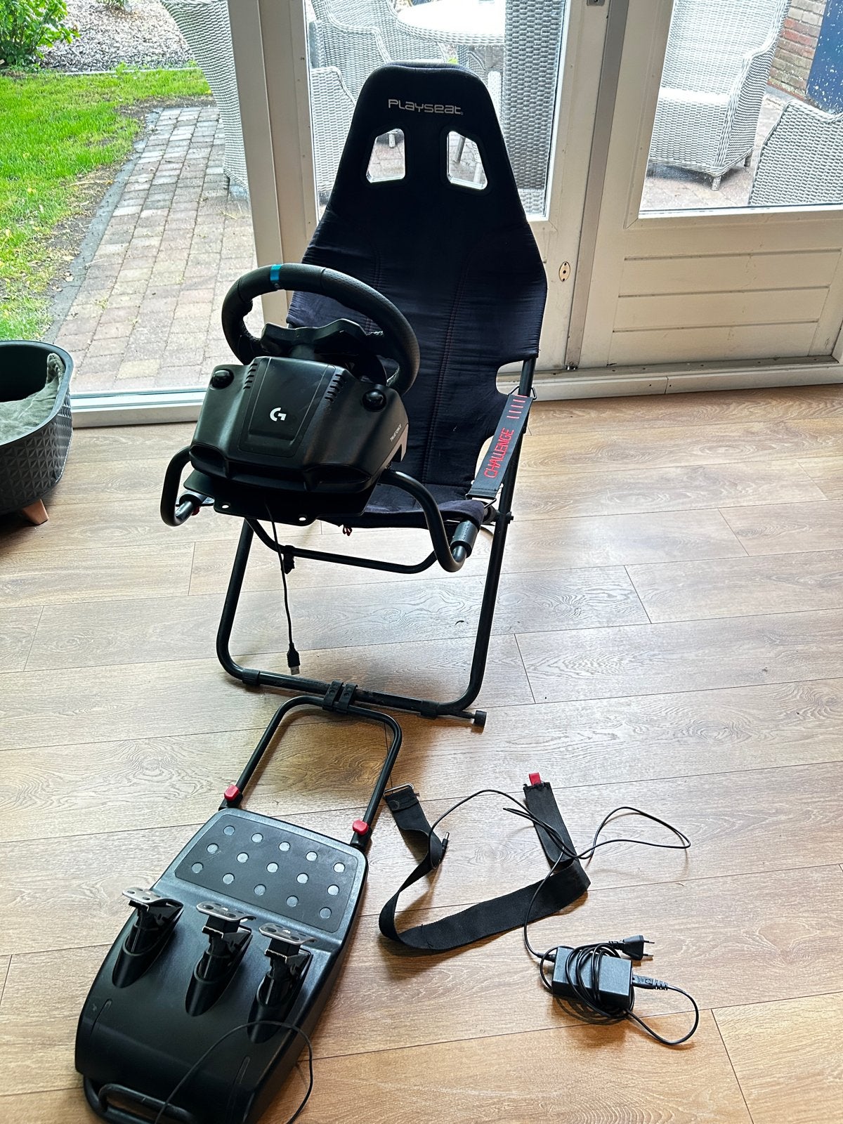 Logitech g923 met playseat challenge, Ophalen, Zo goed als nieuw