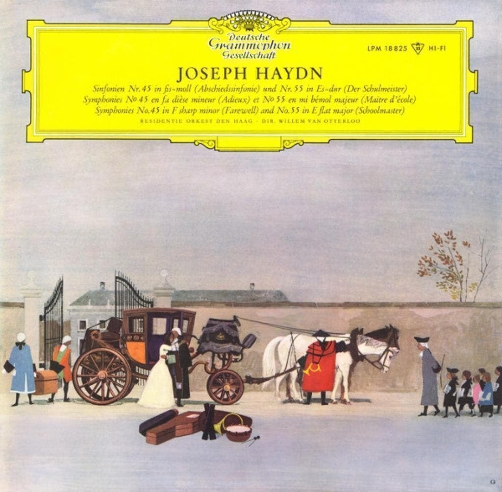 Joseph Haydn Sinfonien Willem Van Otterloo, Kamermuziek, Ophalen of Verzenden, Zo goed als nieuw, 12 inch