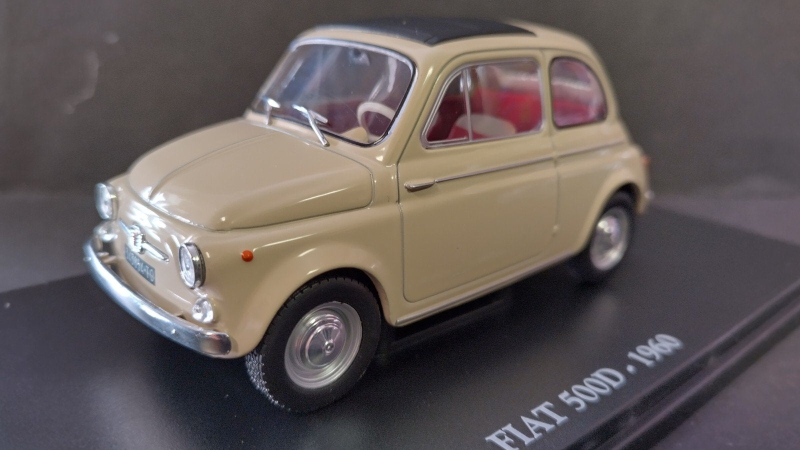 Fiat 500 1:24 Eaglemoss Pol, Overige merken, Auto, Verzenden, .