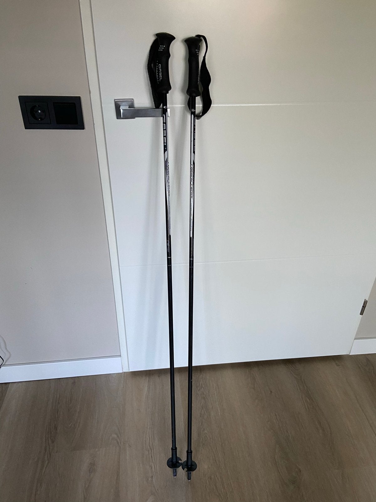 Gabel Carbon Cross skistokken 130 cm, Overige merken, Stokken, Ophalen of Verzenden, Zo goed als nieuw