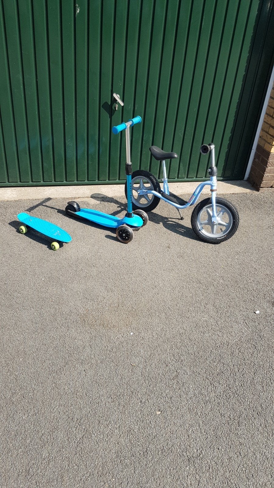 loopfiets en step, Kinderen en Baby's, Speelgoed | Buiten | Voertuigen en Loopfietsen, Ophalen, Gebruikt, Loopfiets