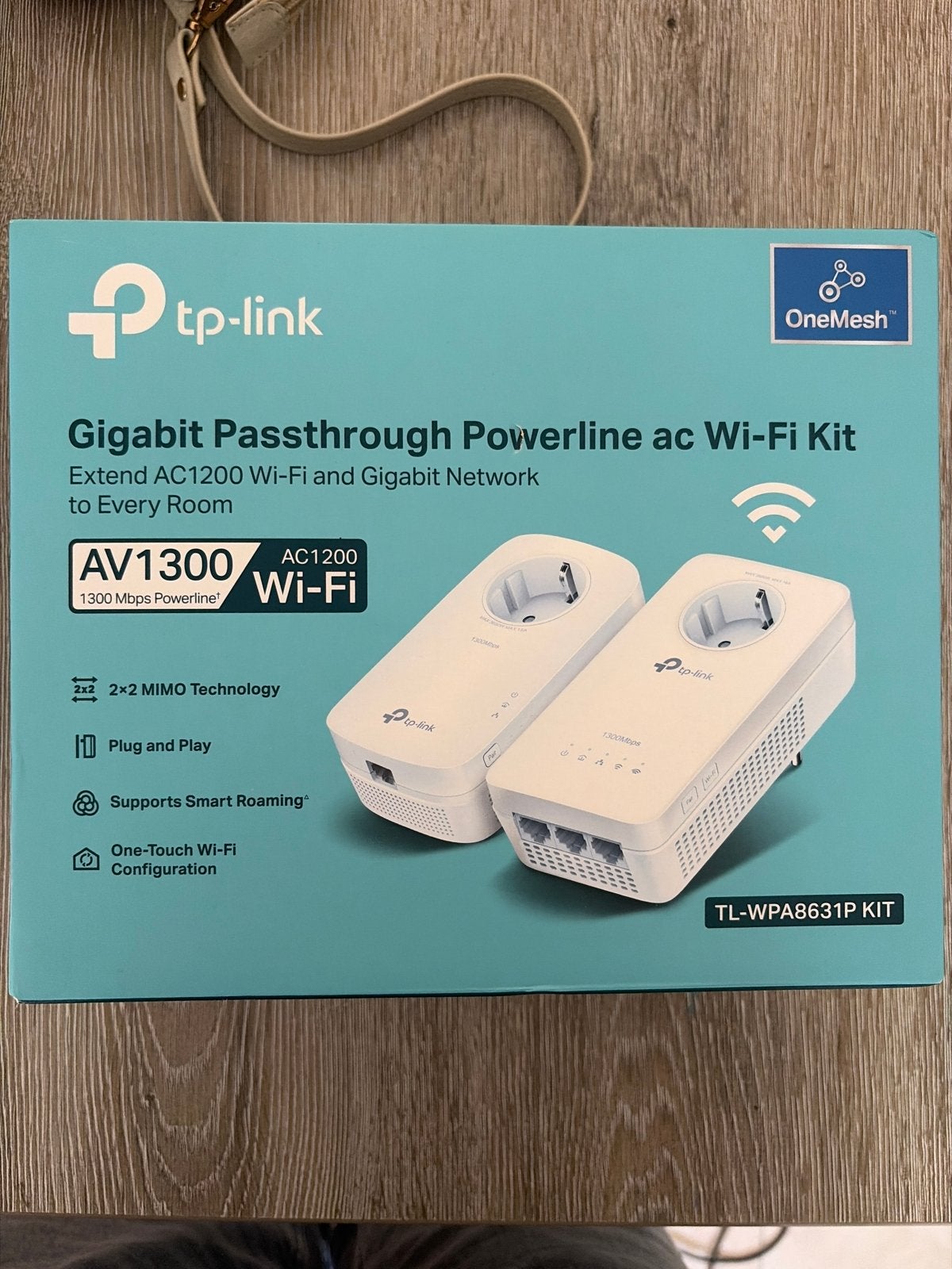 TP-Link Gigabit Powerline ac Wi-Fi Kit AV1300, Ophalen, Zo goed als nieuw