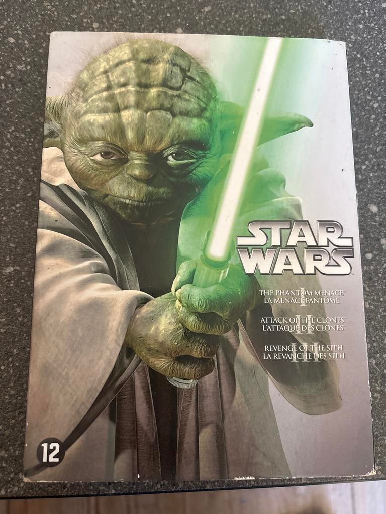 Star Wars Prequel Trilogie DVD Boxset - Episode I, II, III, Gebruikt, Boxset, Ophalen of Verzenden, Science Fiction