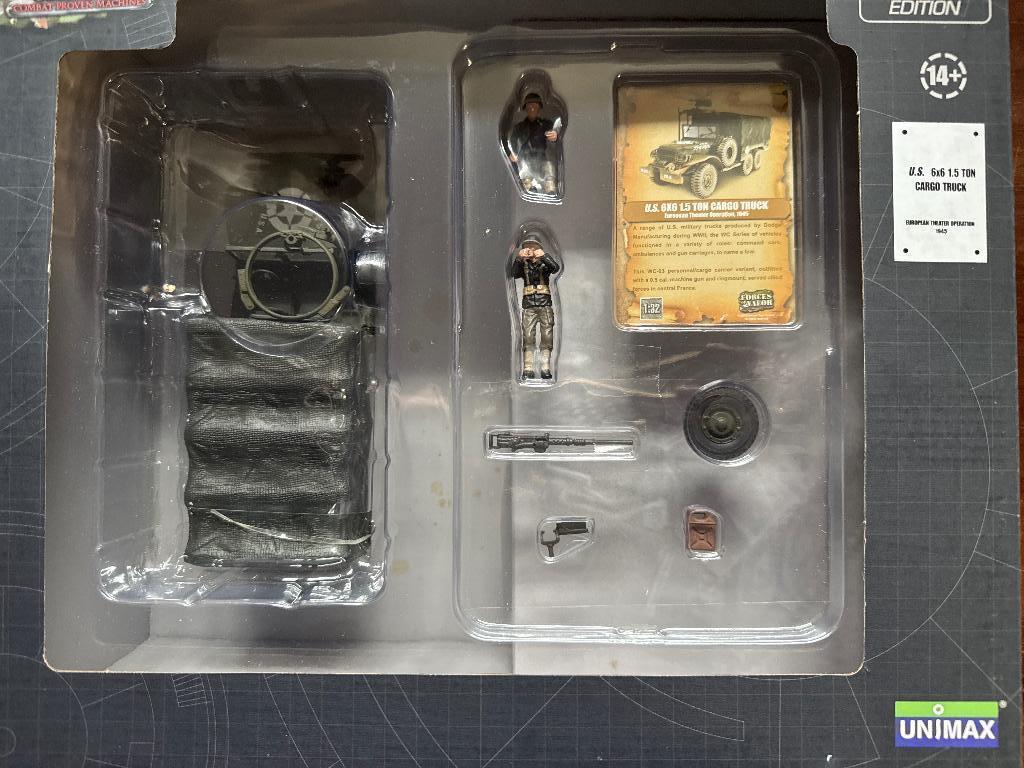 FoV 1/32 U.S. 6x6 1.5 Ton Cargo Truck 81022, Overige merken, 1:32 tot 1:50, Nieuw, Ophalen of Verzenden