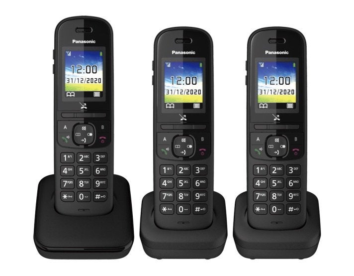 Panasonic KX-TGH713 Trio  vaste telefoon, Ophalen of Verzenden, Zo goed als nieuw, 3 handsets