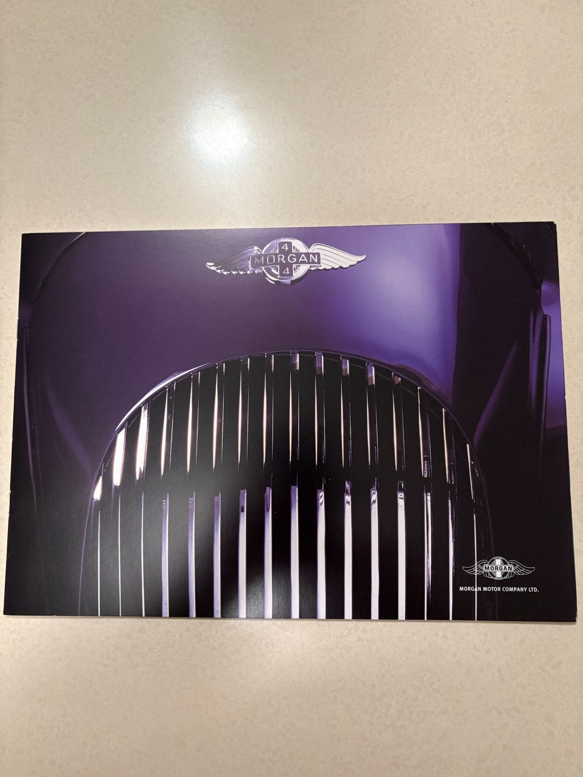 Morgan auto brochure - 4/4 Four-Seater, Ophalen of Verzenden, Zo goed als nieuw, Overige merken