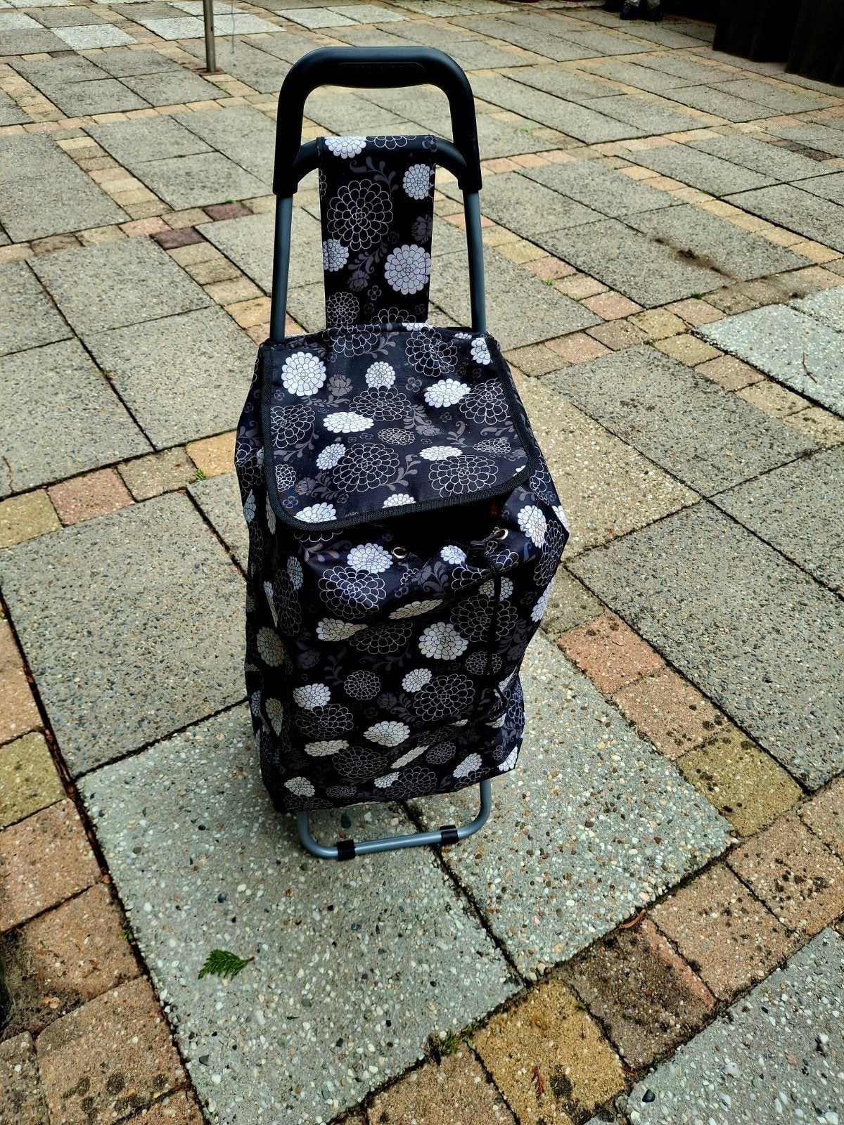 Boodschappenkar op wielen - Handig en opvouwbaar, 40 tot 60 cm, Gebruikt, 20 tot 30 cm, Zwart