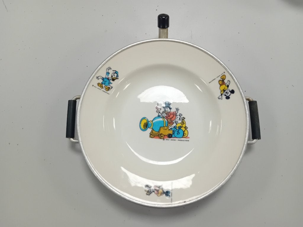Oud warmhoudbordje kleuter Disney, Ophalen, Huis en Inrichting