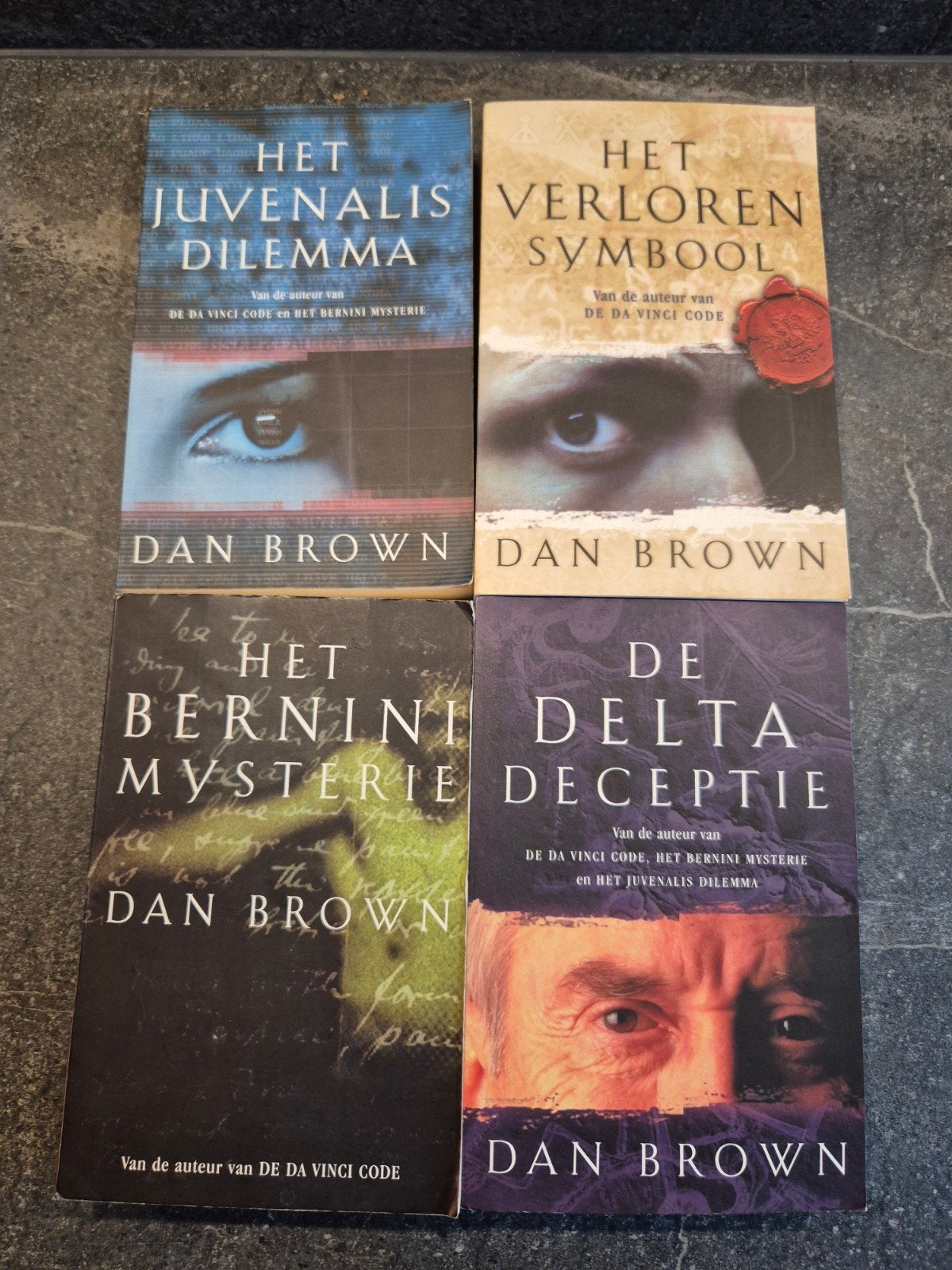 Dan Brown 4 titels, Boeken, Ophalen of Verzenden, Zo goed als nieuw, Dan Brown, Nederland