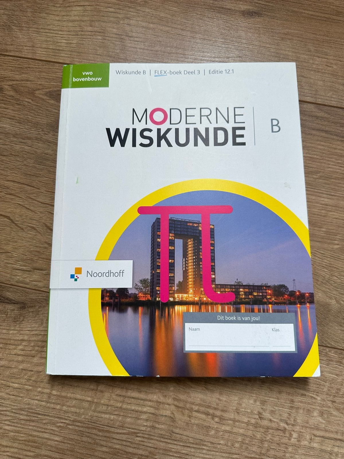 Moderne Wiskunde B VWO Bovenbouw FLEX-boek Deel 3 Editie 12., Boeken, Ophalen of Verzenden, Beta, Zo goed als nieuw, HBO