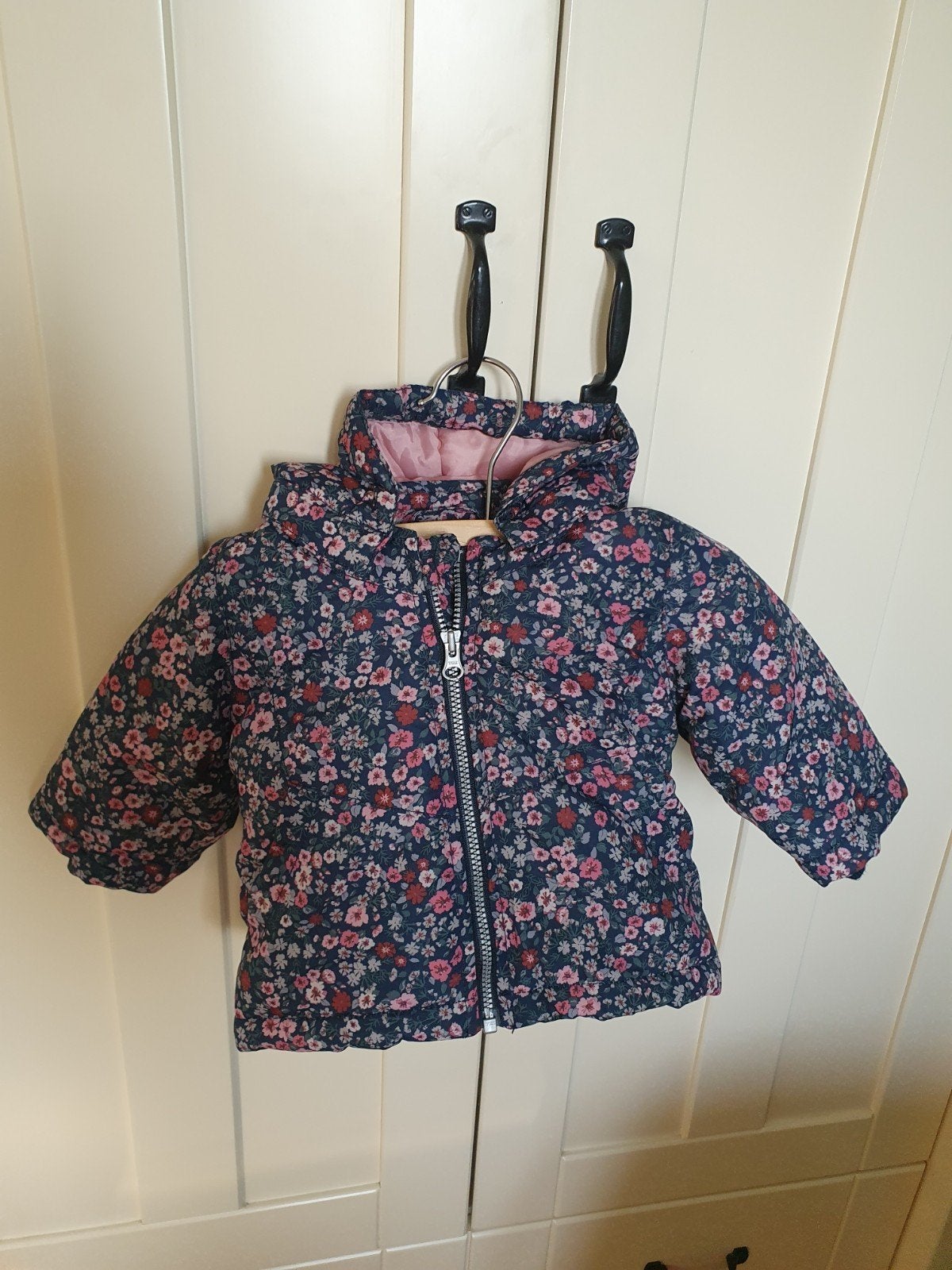 Winterjas baby (maat 56), Ophalen, Meisje, Zo goed als nieuw, Jasje
