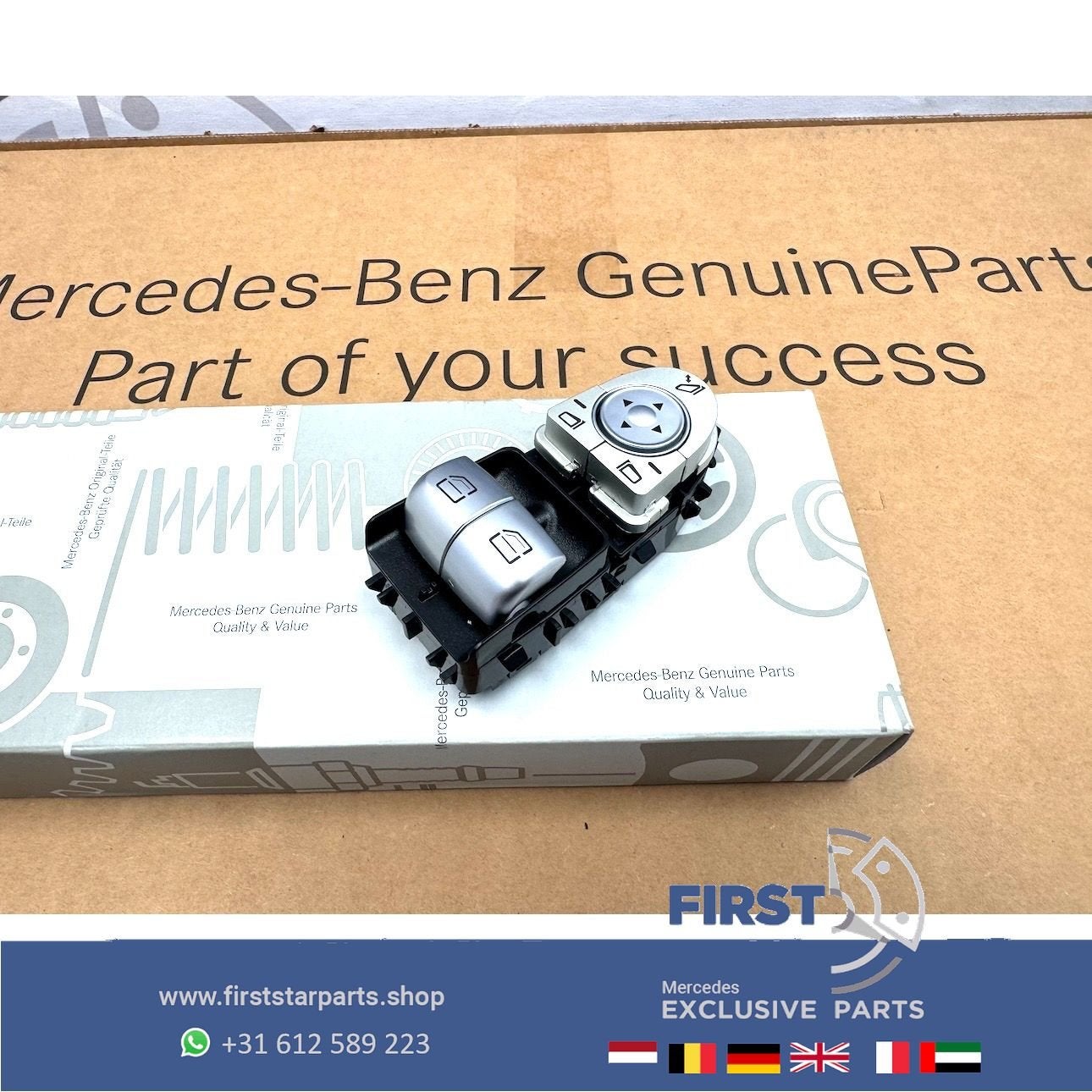 Raamschakelaar Mercedes W447 V KLASSE / VITO C205 A205 C KLA, Gebruikt, -, Ophalen of Verzenden, -