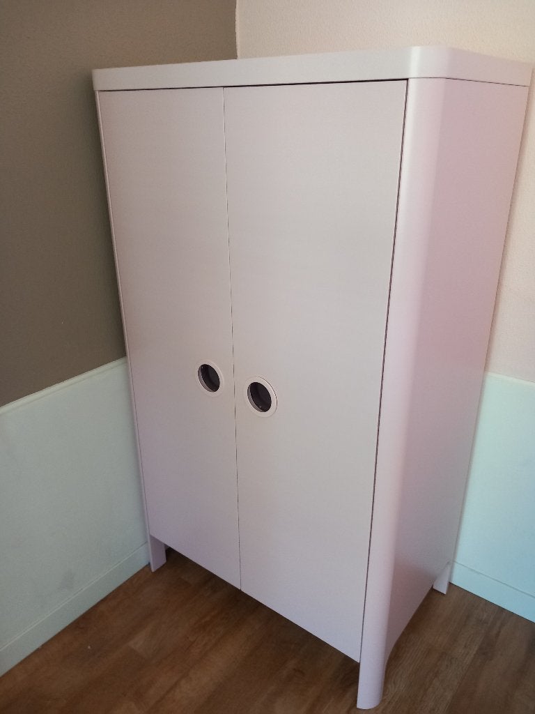 Meiden kledingkast roze, Kinderen en Baby's, Kinderkamer | Commodes en Kasten, Ophalen, Gebruikt, Kast, 50 tot 70 cm