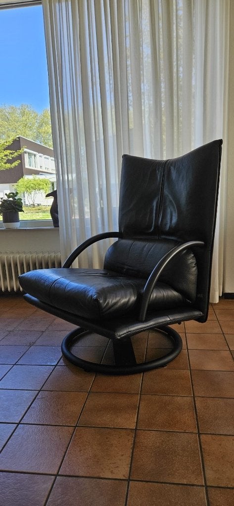 Rolf Benz Lounch Chair, Huis en Inrichting, Fauteuils, Ophalen, Gebruikt, 75 tot 100 cm, Leer