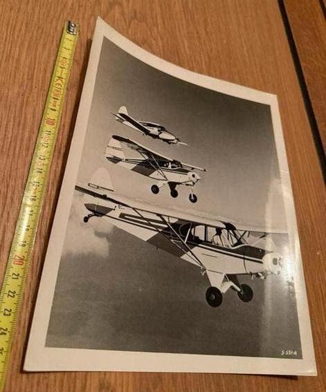 Foto Piper PA 18 22 23, Ophalen of Verzenden, Gebruikt, Kaart, Foto of Prent