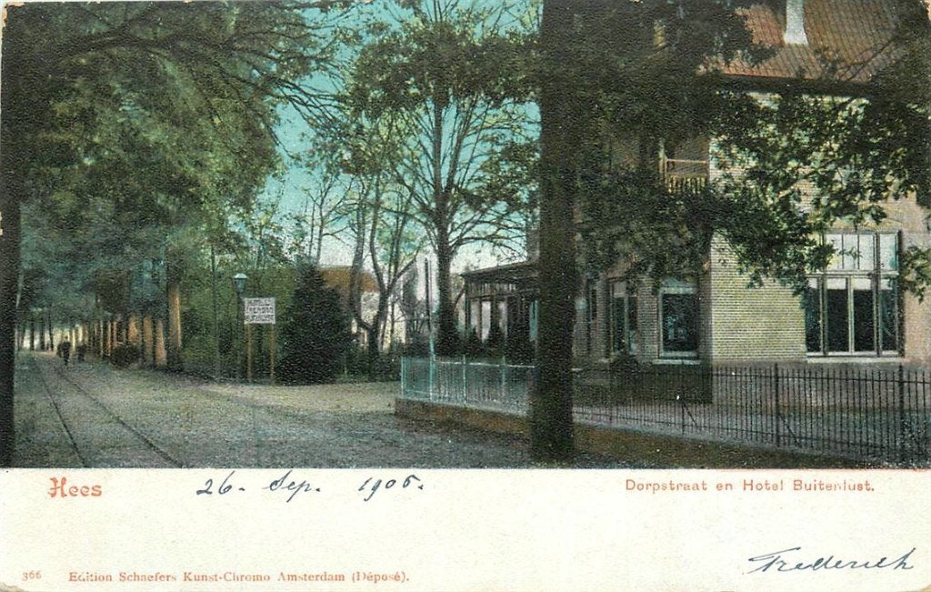 378-289-039 Hees Dorpstraat en Hotel Buitenlust, Verzenden, Voor 1920, Gelderland