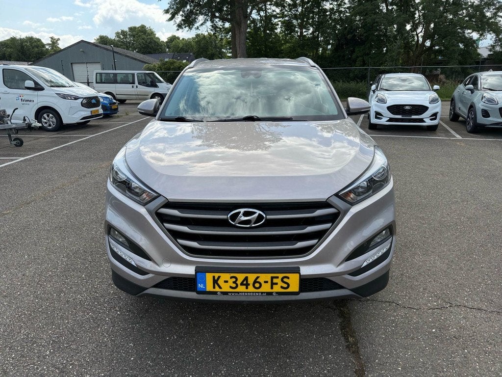 Hyundai Tucson 1.6 GDi Comfort Camera | Climate | Trekhaak |, Auto's, Hyundai, Voorwielaandrijving, 12 maanden, Stof, Gebruikt