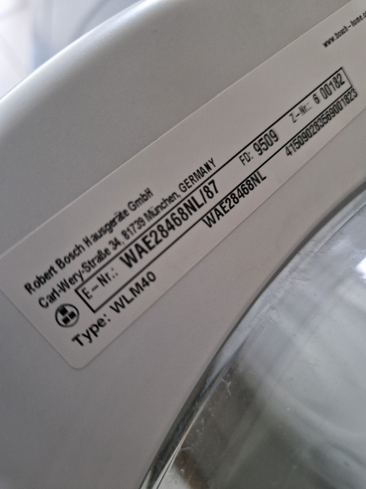 Foto 3 van Bosch wasmachine opknapper