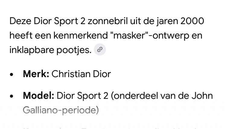 Dior Sport 2 Zonnebril - Vintage Y2K Masker Design, Sieraden, Tassen en Uiterlijk, Zonnebrillen en Brillen | Dames, Ophalen, Gebruikt