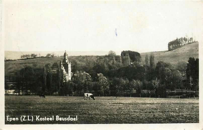 377-622-033 Epen ZL Kasteel Beusdaal, Ophalen of Verzenden, Voor 1920, Noord-Brabant
