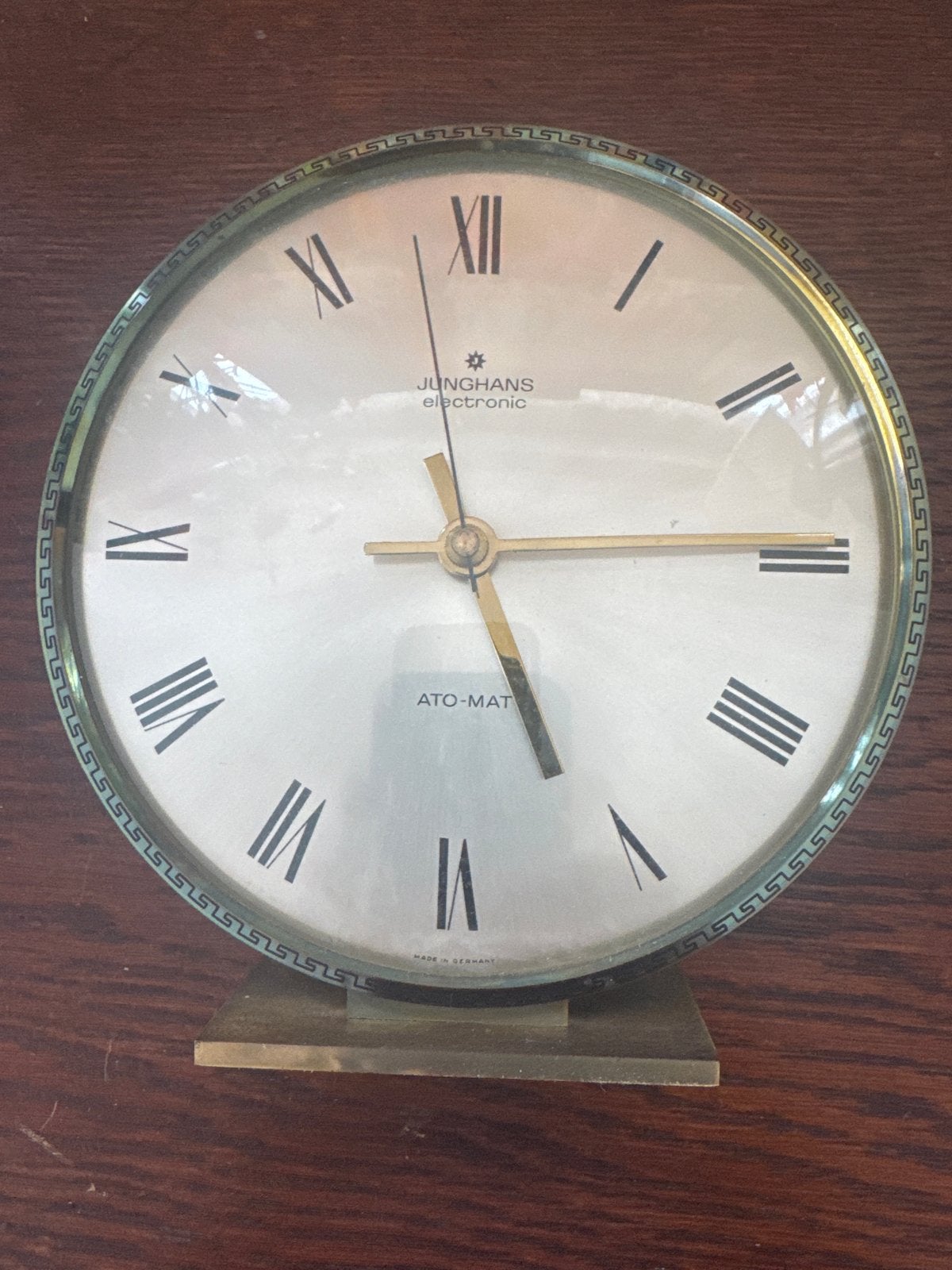 Vintage Junghans Electronic ATO-MAT Tafelklok, Ophalen of Verzenden