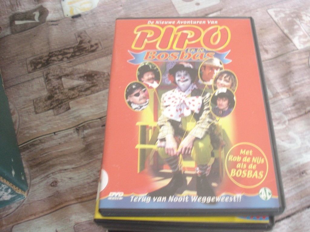 dvd pipo en de bosbas 10-90-2108-1169, Alle leeftijden, Ophalen of Verzenden, Zo goed als nieuw