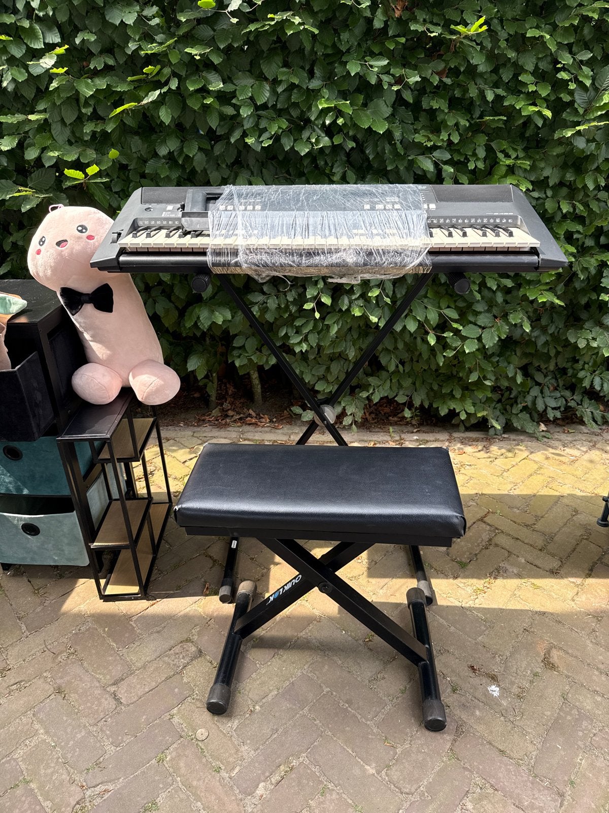 Yamaha PSR-E423 Keyboard - Gebruikt, in goede staat, Muziek en Instrumenten, Keyboards, Ophalen, Yamaha, Aanslaggevoelig, 61 toetsen