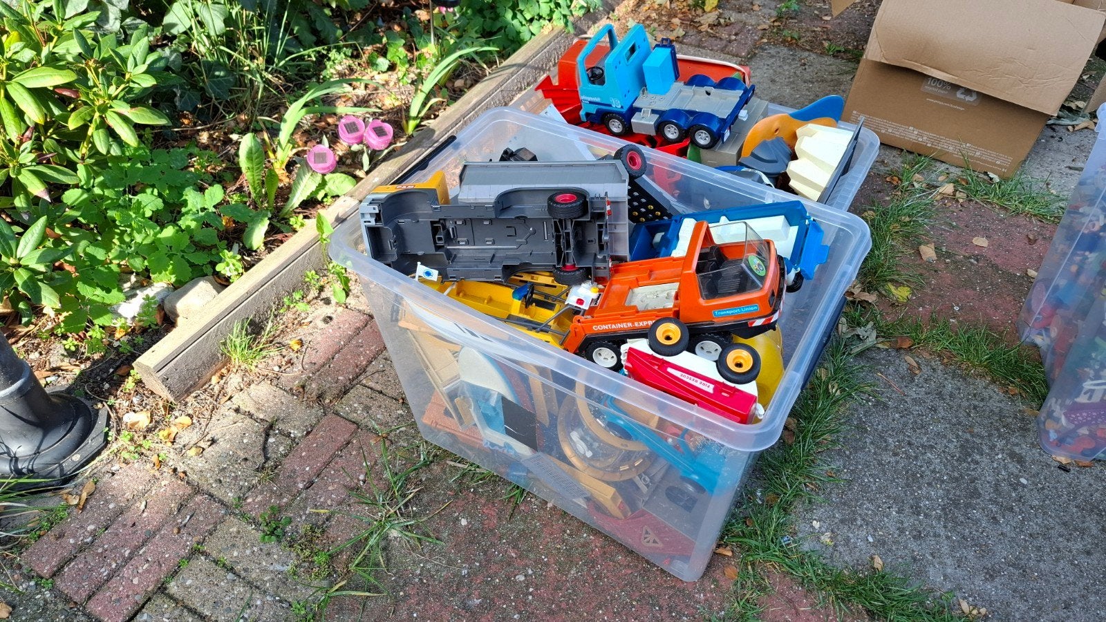 heel veel playmobil onderdelen, Ophalen, Gebruikt