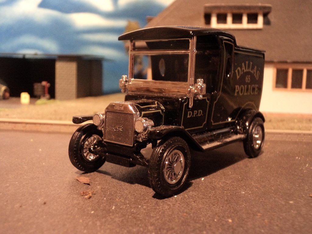 1912 Ford Model T Dallas Police Paddy Wagon Matchbox Dinky, Hobby en Vrije tijd, Modelauto's | 1:43, Ophalen of Verzenden, Nieuw