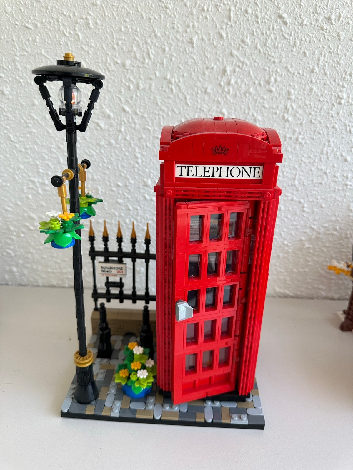 LEGO Ideas 21347 Rode Londense Telefooncel, Ophalen of Verzenden, Zo goed als nieuw, Overige merken