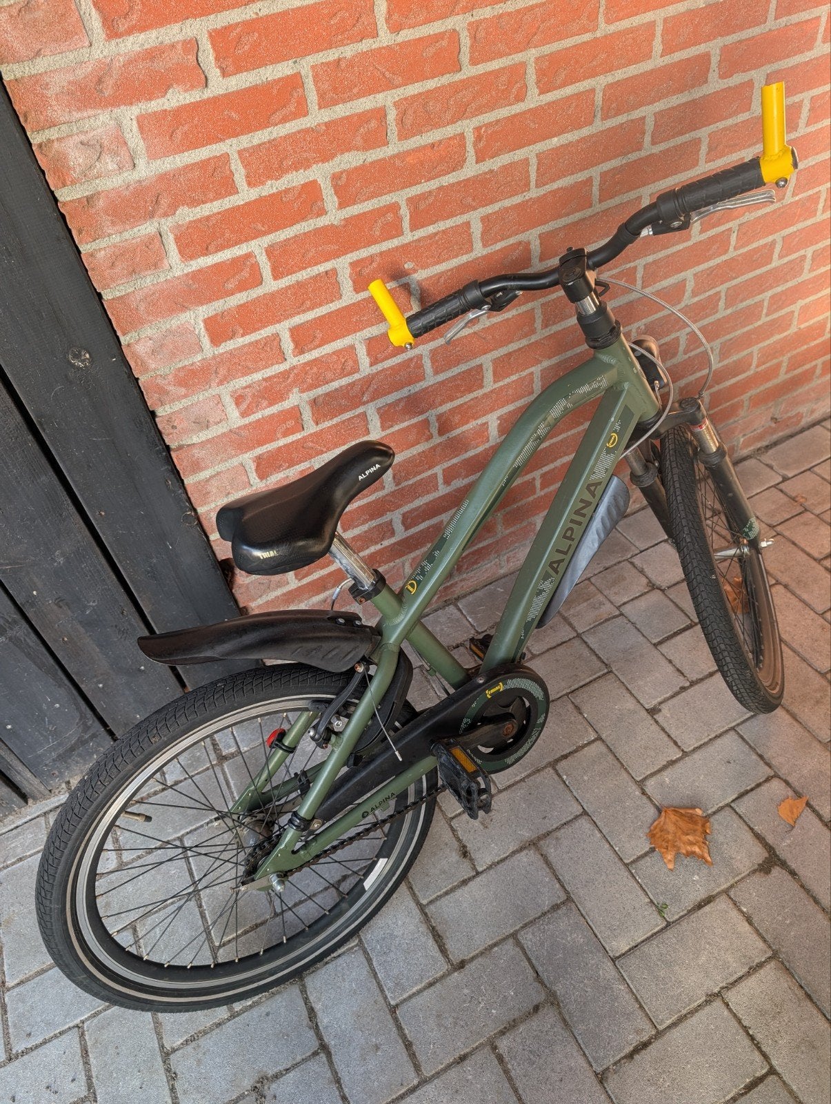 Alpina Trial 22 inch, Fietsen en Brommers, Ophalen, Terugtraprem, Gebruikt, Staal