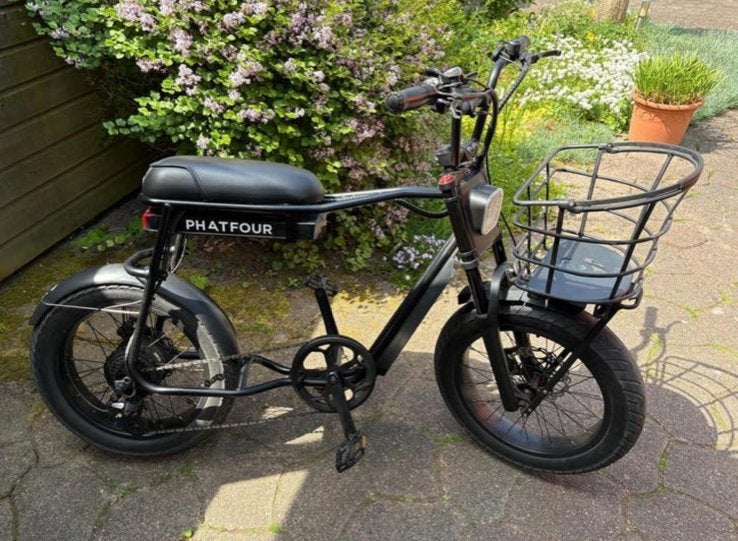 Phatfour fatbike,, Gebruikt, 51 tot 55 cm, 50 km per accu of meer, Ophalen