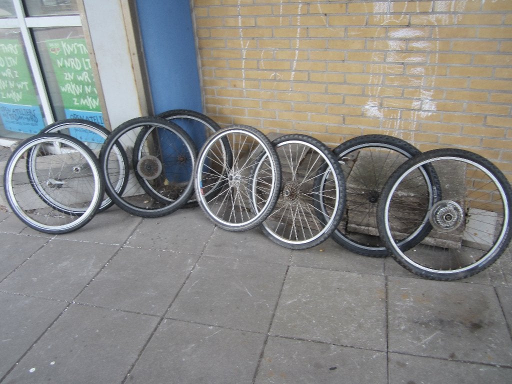 MTB wielen 26 Inch 4 set, Ophalen, Gebruikt, Wiel