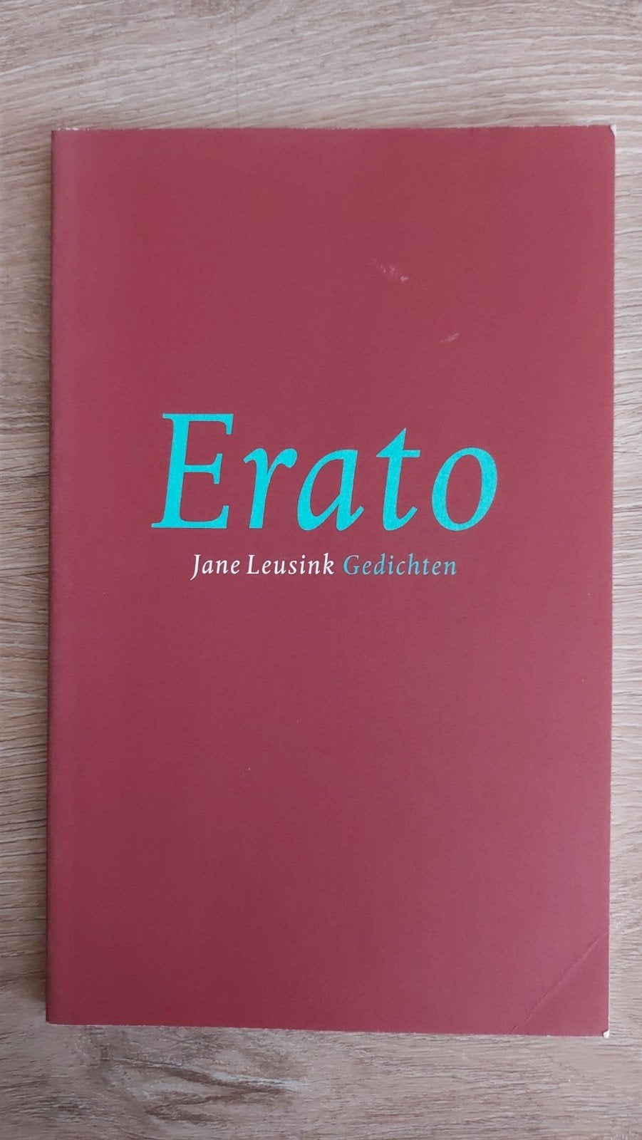BB2: Erato - Jane Leusink Gedichten, Ophalen of Verzenden, Zo goed als nieuw, Jane Leusink, Eén auteur