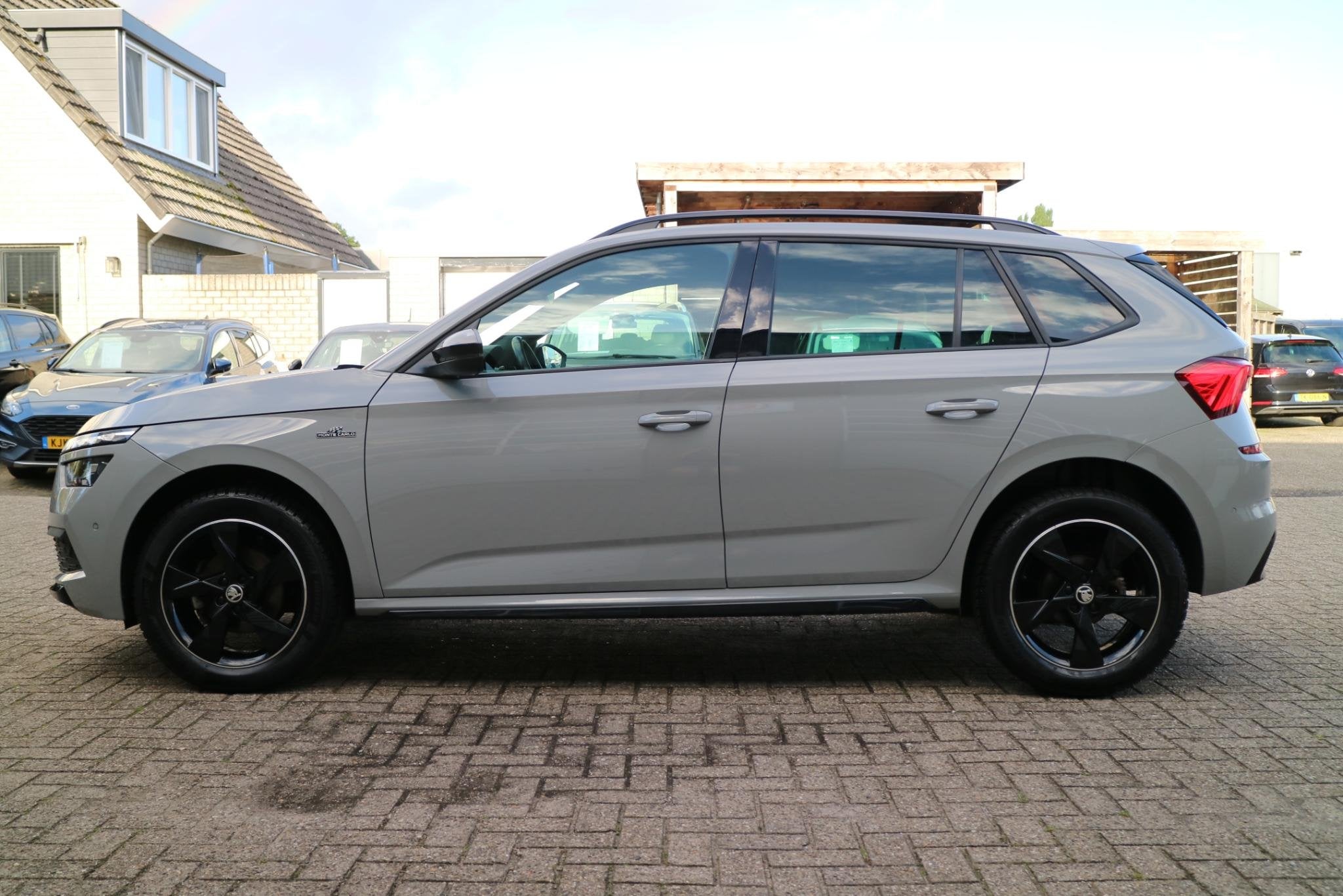 Skoda Kamiq 1.0 TSI Monte Carlo | DSG automaat! | Panorama |, Auto's, Gebruikt, 3 cilinders, Kamiq, SUV of Terreinwagen