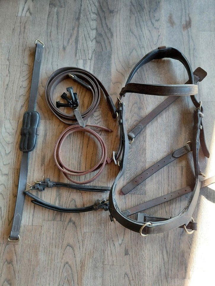 Rambo Micklem Multi Bridle - Bruin - Maat Full, Dieren en Toebehoren, Ophalen of Verzenden, Zo goed als nieuw